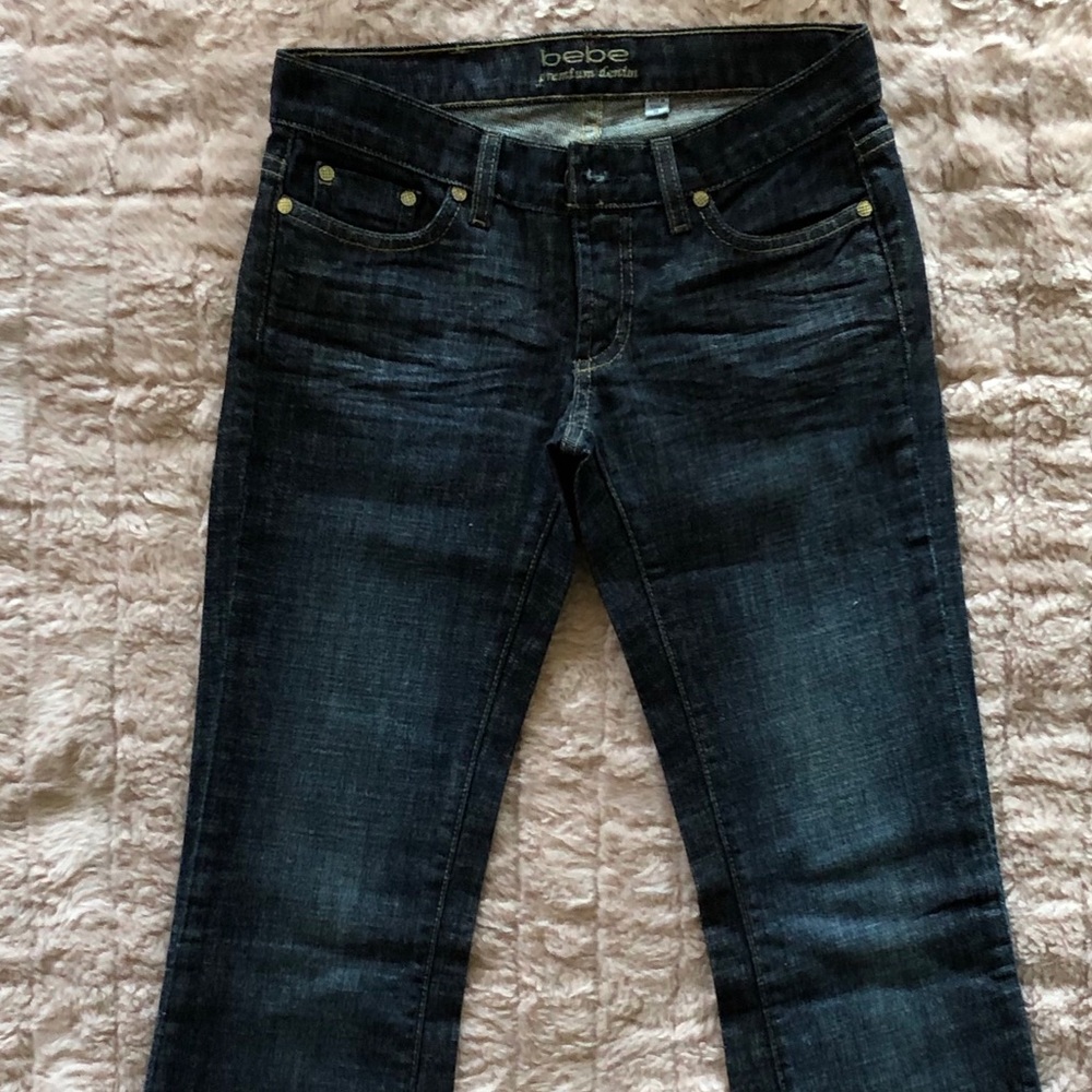 Bebe Dark Blue Jeans